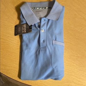Van Heusen NEW light blue polo